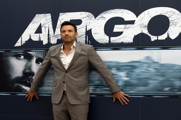 Actor Ben Affleck poses for photographers during a photocall to present his movie "Argo" in Rome, Friday, Oct. 19, 2012. (AP Photo/Gregorio Borgia)