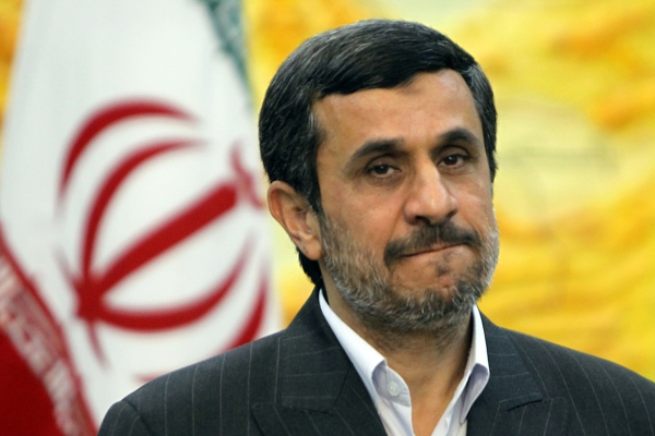 Iranian President Mahmoud Ahmadinejad gestures prior to a meeting at his office in Tehran on December 18, 2011. AFP PHOTO/Atta KENARE (Photo credit should read ATTA KENARE/AFP/Getty Images)