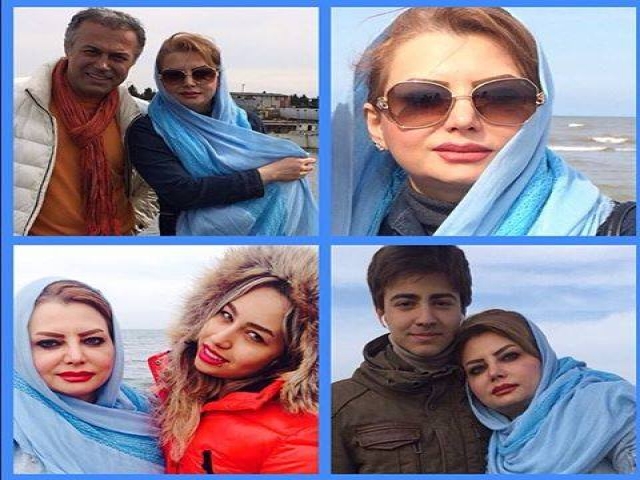 لحظه ای با دانیال حکیمی و خانواده اش لحظه ای با دانیال حکیمی و خانواده اش