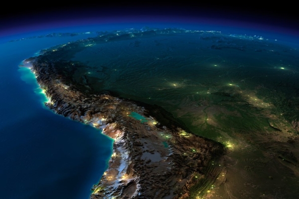 Spectacular space images of the Earth at night(8)
