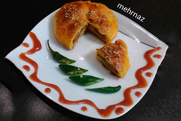 یک غذای فانتزی : کلوچه گوشت