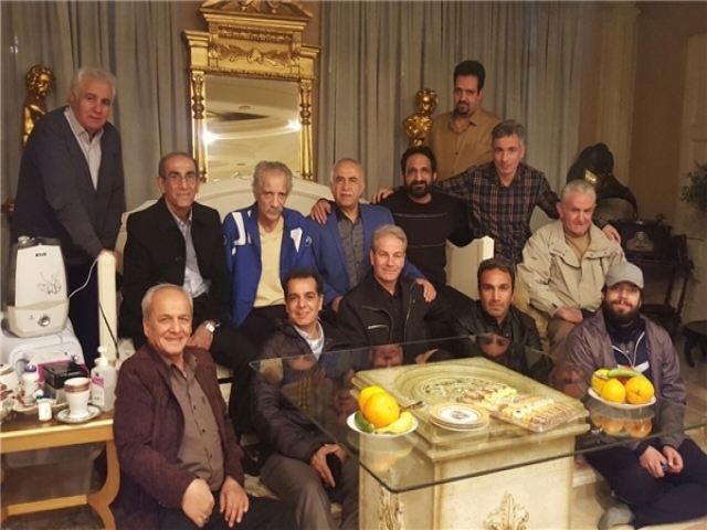 پیشکسوتان استقلال به عیادت پورحیدری رفتند پیشکسوتان استقلال به عیادت پورحیدری رفتند