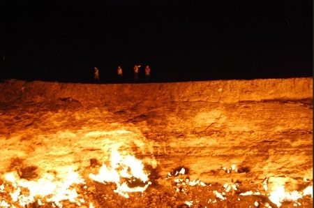 عکس هایی از دروازه جهنم