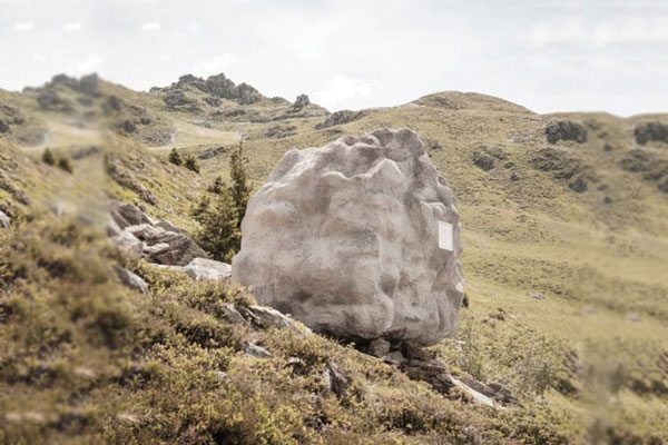 پناهگاهی مخفی در رشته کوه آلپ