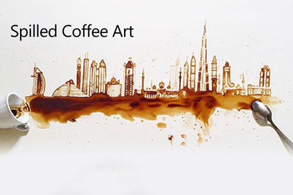 طراحی با قهوه اثر Giulia Bernardelli