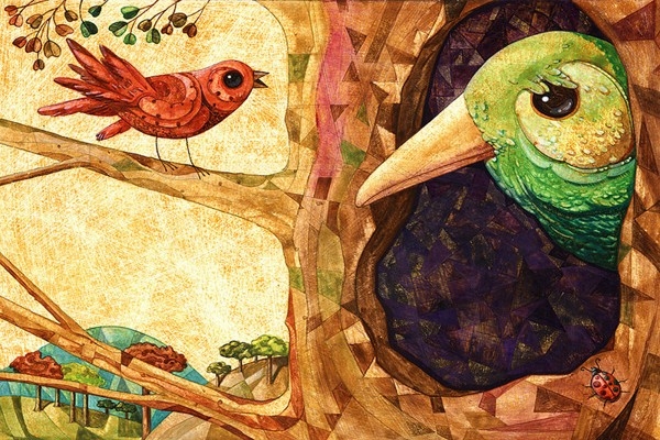 طراح گرافیک و تصویرگر، گوستاوو آیمار