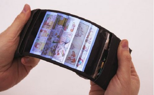 توسعه اولین گوشی‌ هوشمند انعطاف‌پذیر جهان