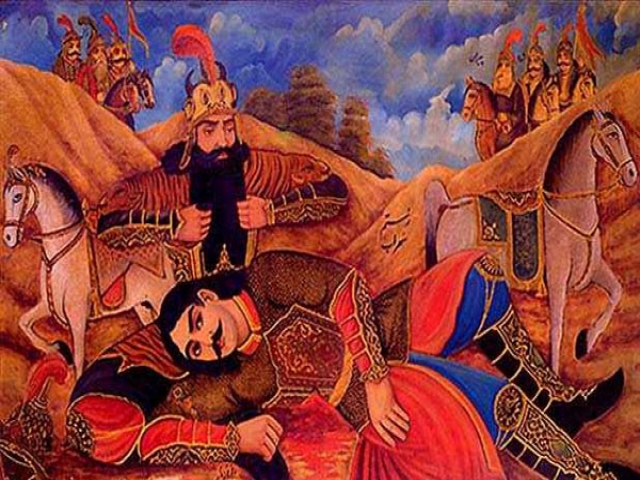 شعر طنز رستم و سهراب در دنیای امروز! شعر طنز رستم و سهراب در دنیای امروز!