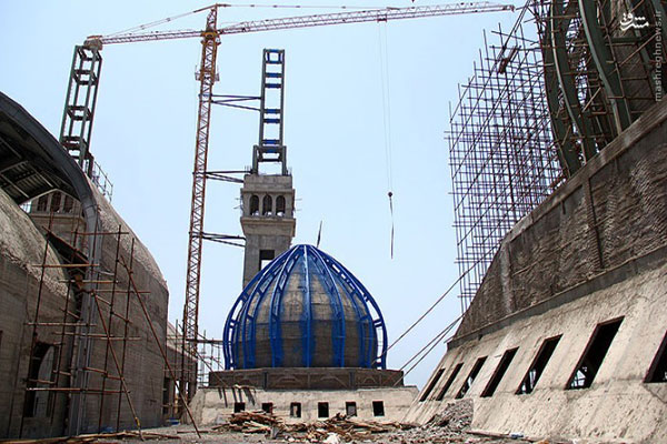 The-construction-of-the-largest-mosque-in-Iran-1