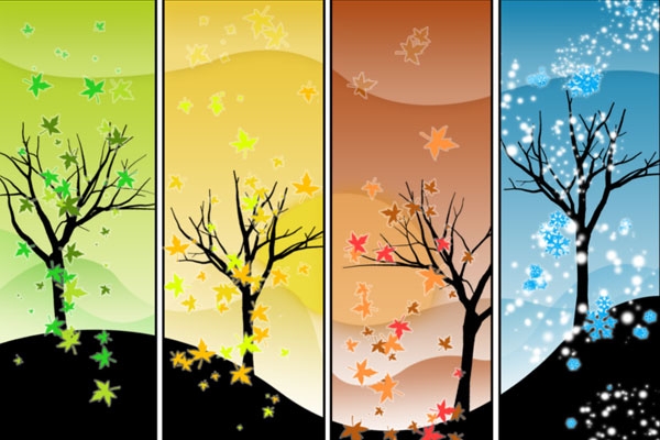 شعر زیبای چهار فصل
