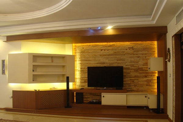 دکوراسیون دیوار پشت ال سی دی