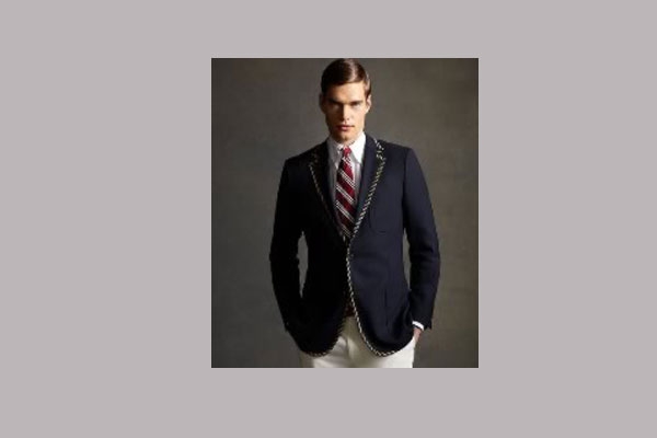 ست کردن کت و شلوار رنگی تکی برای آقایان