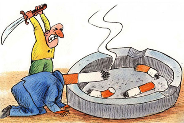 Caricatures weeks without tobacco (4)