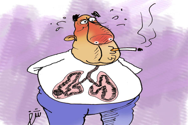Caricatures weeks without tobacco (5)