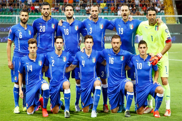 معرفی تیم ایتالیا در یورو 2016