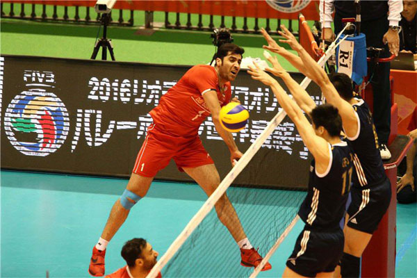 Iran 2 - China 1, only one set to Rio (3) Iran 2 - China 1, only one set to Rio (3)