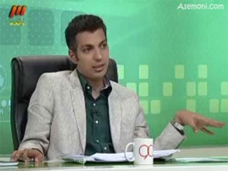 برنامه نود 1392/02/09 انتقاد فردوسی پور از چمن ورزشگاه آزادی