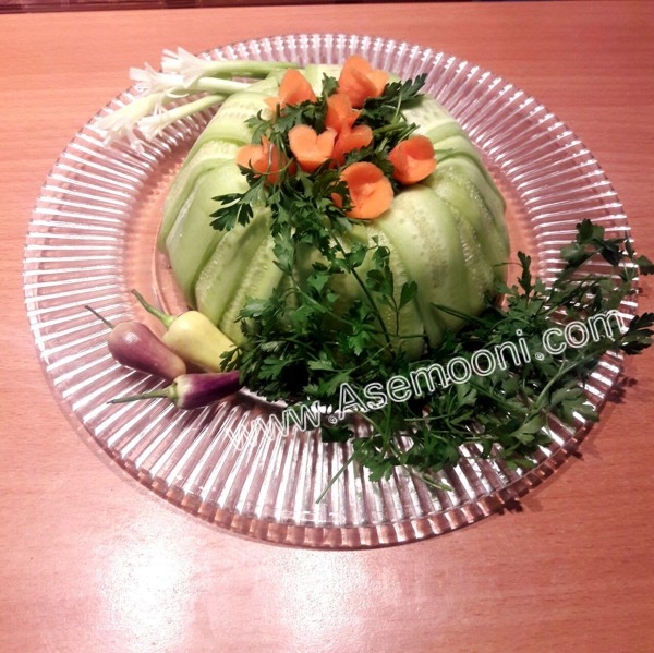 سالاد سیب زمینی و جوانه