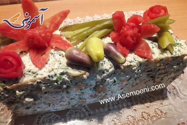 کیک ساندویچ خوشمزه و زیبا
