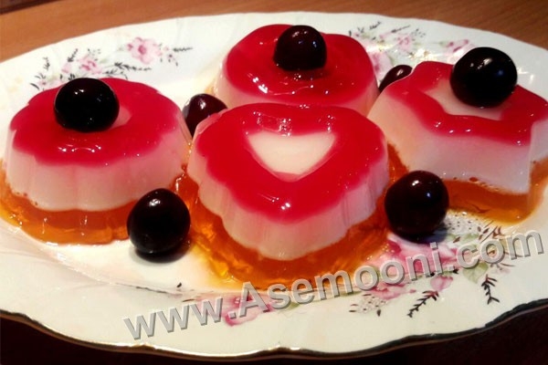 ژله بستنی ساده و خوشمزه