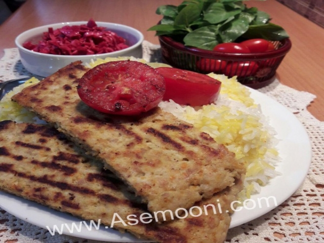 کته کباب مرغ کته کباب مرغ