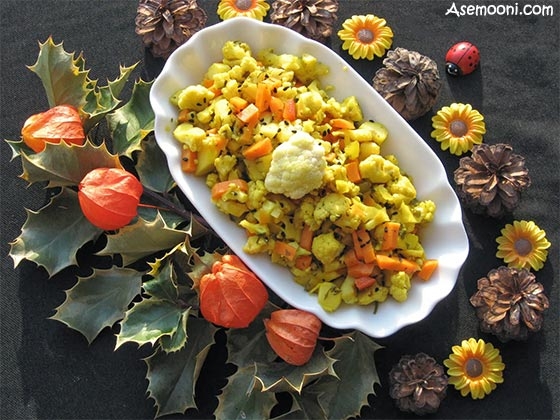 طرز تهیه ترشی مخلوط