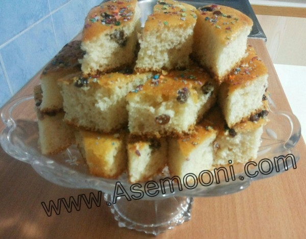 کیک کشمشی