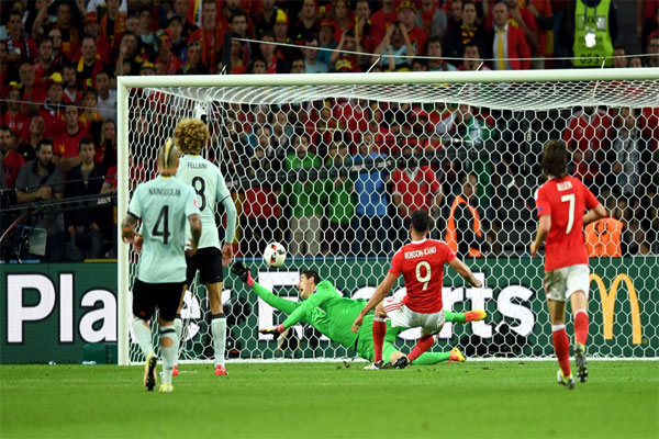 Wales 3-1 Belgium; honor of Great Britain (3) Wales 3-1 Belgium; honor of Great Britain (3)