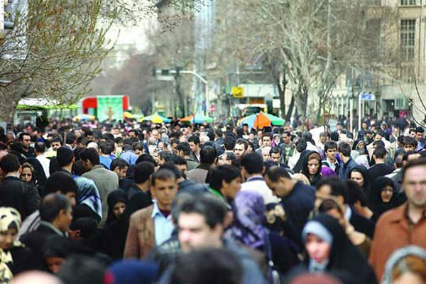 جمعیت ایران در سال 95