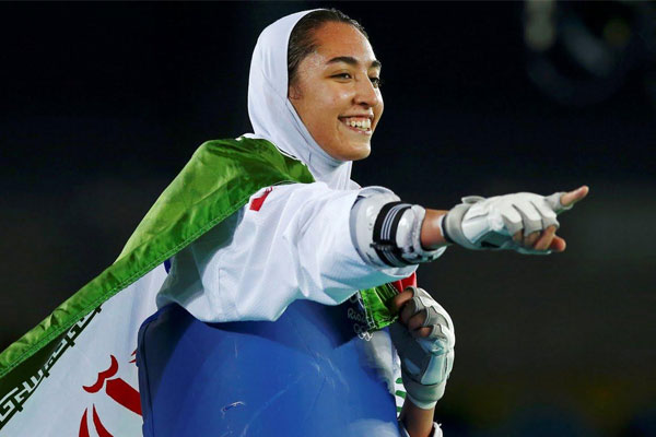 کیمیا علیزاده در المپیک 2016 ریو