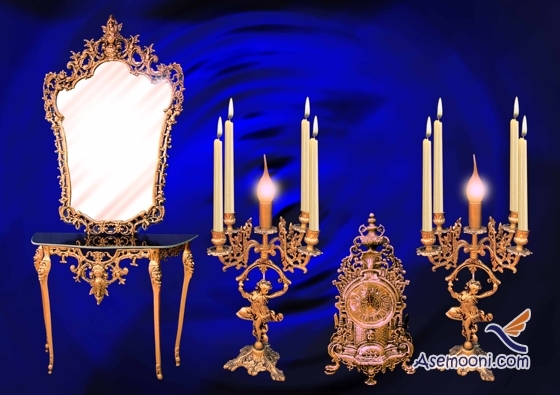 نکاتی درباره خرید آینه و شمعدان عروسی