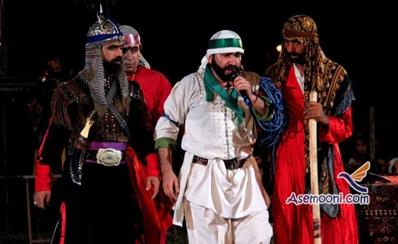 مراسم تعزیه خوانی در ماه محرم