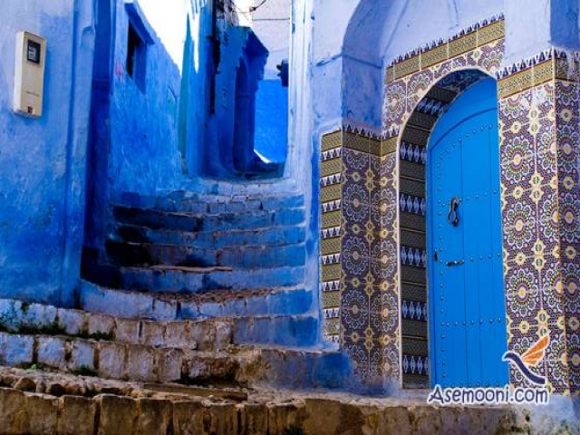 شهر آبی در مراکش، نماد بهشت و آسمان