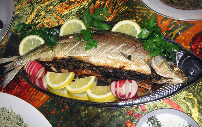 ماهی قزل آلای شکم پُر ؛ مخصوص عید نوروز