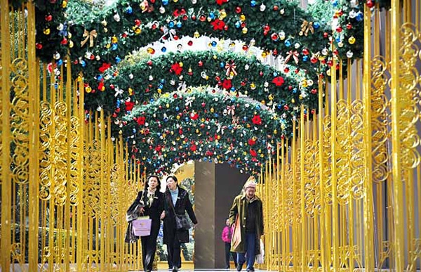 کریسمس در شانگهای چین