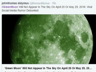 در این روز ماه سبز رنگ خواهد شد