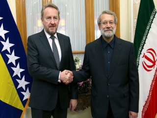 روسای مجالس ایران و بوسنی دیدار کردند