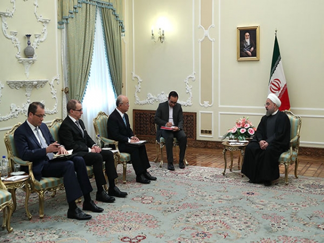 روحانی: آژانس در پروژه پیشران هسته‌ای همکاری کند/ آمانو: آژانس بین‌المللی انرژی اتمی با همه توان از اجرای برجام حمایت می‌کند