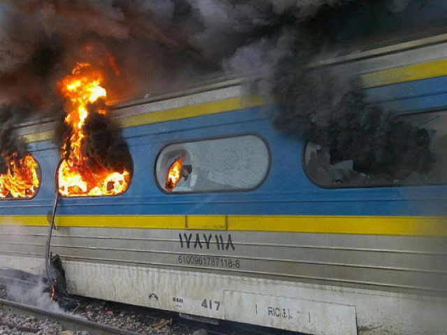 مقصر اصلی حادثه برخورد دو قطار در ایستگاه هفت خوان اعلام شد