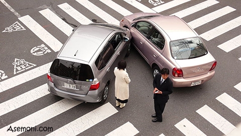 طنز تصادف!!!