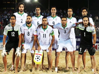 تیم ملی فوتبال ساحلی ایران در بین 5 قدرت اول جهان