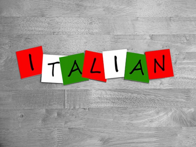 حروف الفبای زبان ایتالیایی