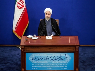 نشست خبری رئیس‌جمهور برگزار می‌شود