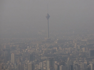 آلودگی در هوای تهران موج می‌زند