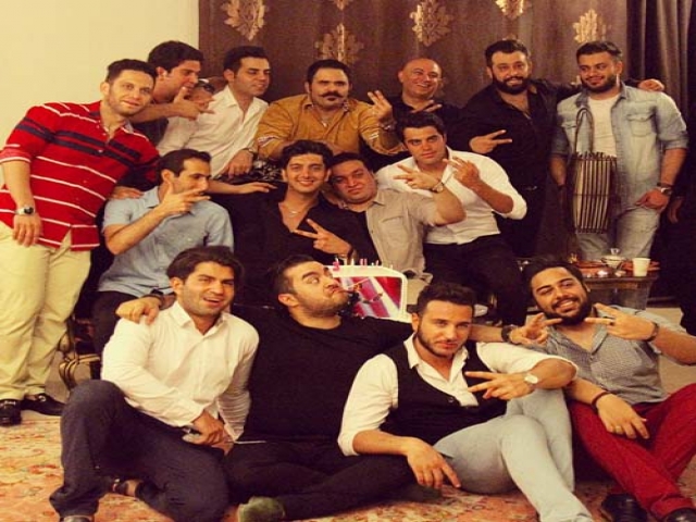عکس تولد فرزاد فرزین عکس تولد فرزاد فرزین