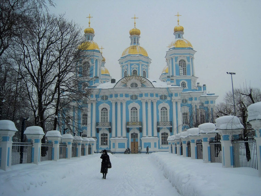 هوای سرد و یخبندان در روسیه