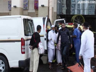 مرگ 15 زائر به دلیل آتش سوزی در هتل مدینه