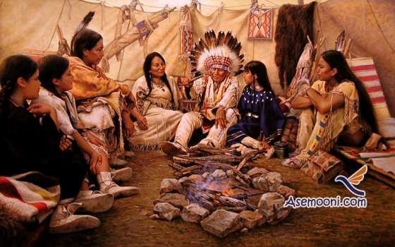 آداب و رسوم و زندگی سرخپوستان