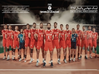 پوستر تیم ملی والیبال ایران رونمایی شد