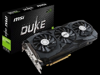 کارت گرافیک GeForce GTX 1080 Ti DUKE ام اس آی معرفی شد